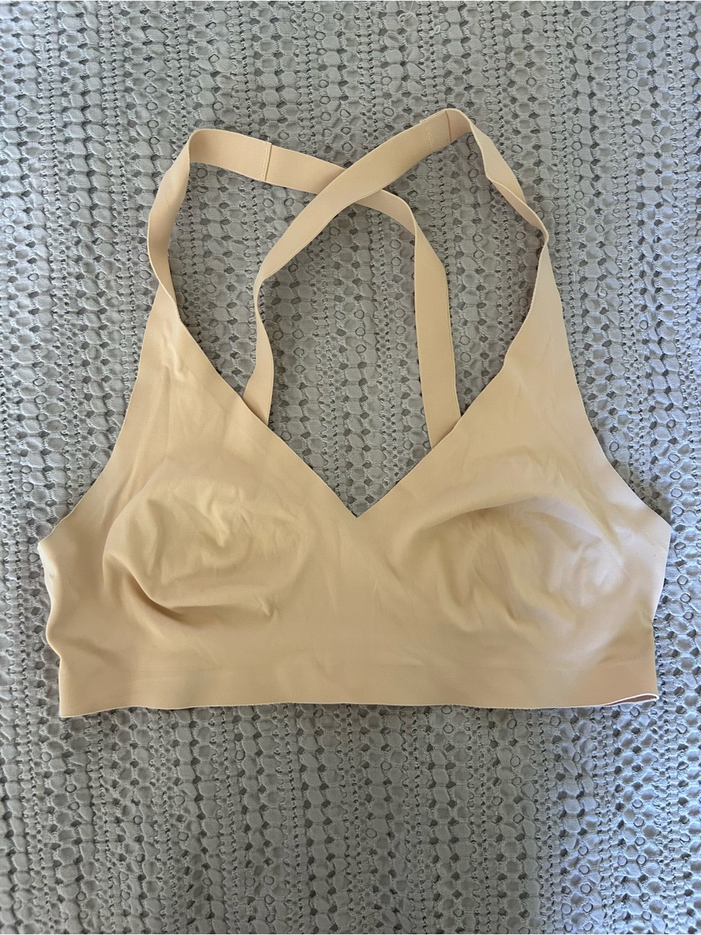Lively Size M Seamless Nude Bralette - Everyday Comfort